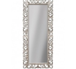 Зеркало прямоугольное в багете цвета хром